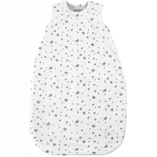 4 Season® Classic Baby Sleeping Bag, Merino Wool & Organic Cotton, Star White