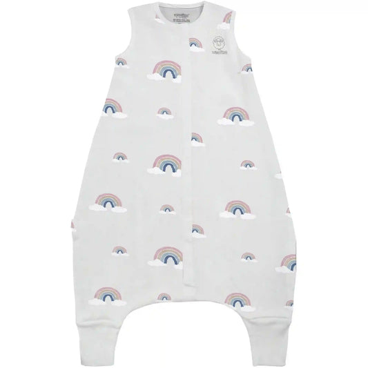 Imperfect 4 Season® Baby Sleep Bag with Feet, Merino Wool & Organic Cotton, Rainbow