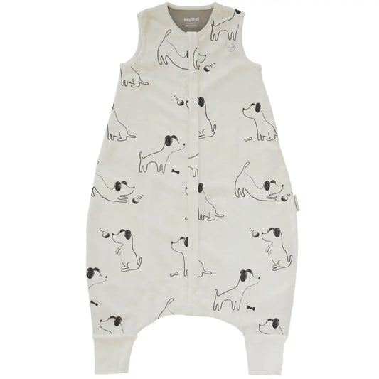 Imperfect 4 Season® Baby Sleep Bag with Feet, Merino Wool & Organic Cotton, Puppy